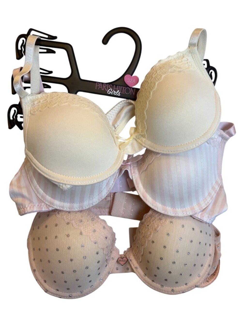 Paris Hilton Bras Set of 3